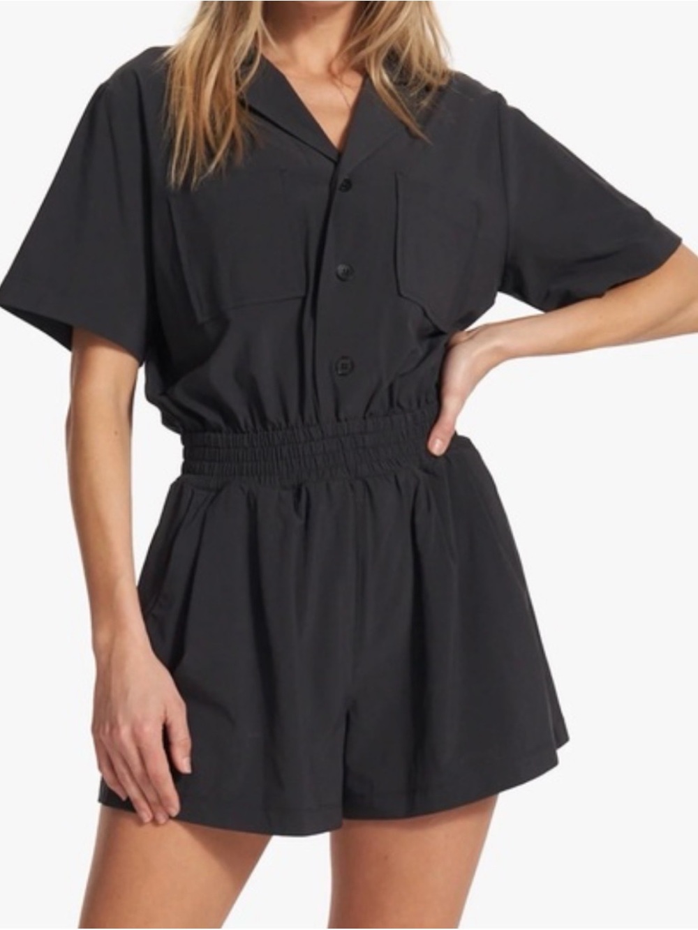 Vuori Short Sleeve Villa Romper